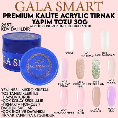 GALA SMART AKRİLİK TOZ 30 GR